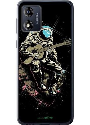 Чехол на motorola moto e13 космонавт с гиратой "4138u-3053-10746"