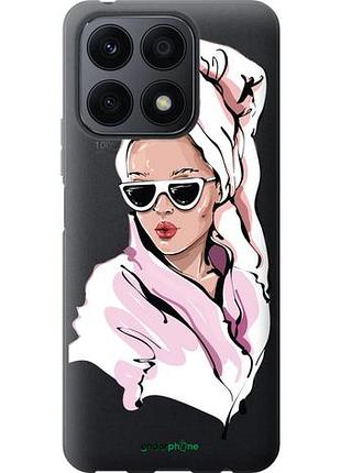 Чохол на huawei honor x8a дівчина в окулярах 2 "4714u-2963-10746"
