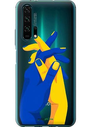 Чехол на huawei honor 20 pro stand with ukraine "5255u-1702-10746"