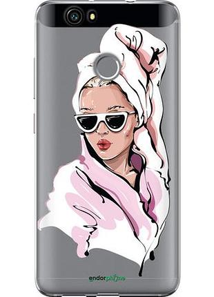Чохол на huawei nova дівчина в окулярах 2 "4714u-439-10746"