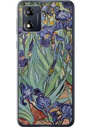 Чохол на motorola moto e13 вінсент ван гог. іриси "161u-3053-10746"