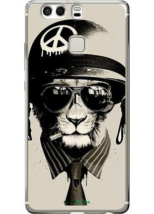 Чехол на huawei p9 plus tattoo soldier "4165u-300-10746"