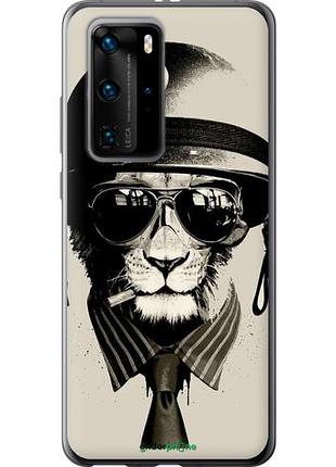 Чехол на huawei p40 pro tattoo soldier "4165u-1839-10746"