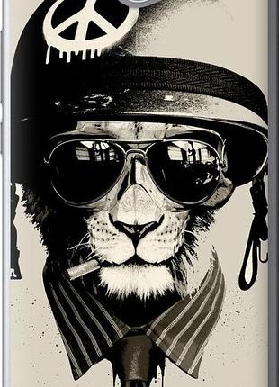 Чехол на huawei y7 2017 tattoo soldier "4165u-1019-10746"