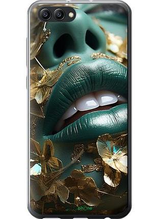 Чехол на huawei honor v10 / view 10 губы 2 "5667u-1579-10746"