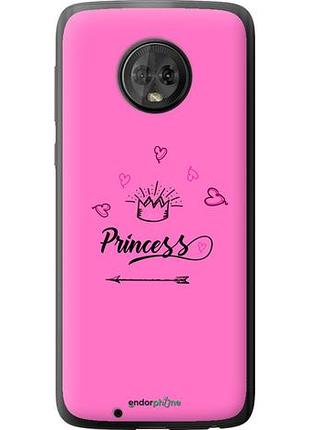 Чехол на motorola moto g6 princess "4361u-982-10746"