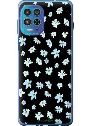 Чехол на motorola edge s цветочный "4900u-2860-10746"