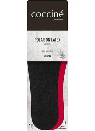 Стельки зимние трехшаровые coccine polar on latex 42-46рр