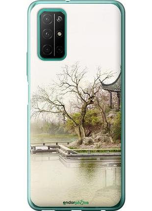 Чехол на huawei honor 30s японский пейзаж "776u-1897-10746"