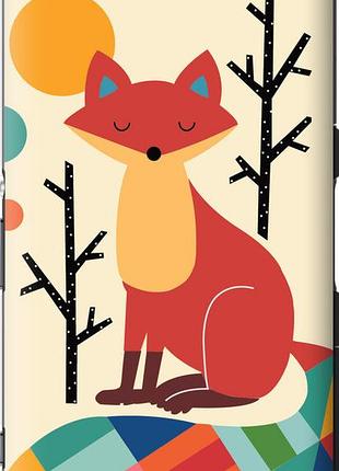 Чехол на sony xperia z3 compact d5803 rainbow fox "4010u-277-10746"