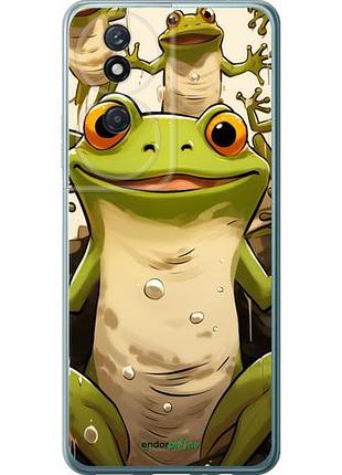 Чехол на huawei honor play 50 plus веселая жаба "5658u-3399-10746"