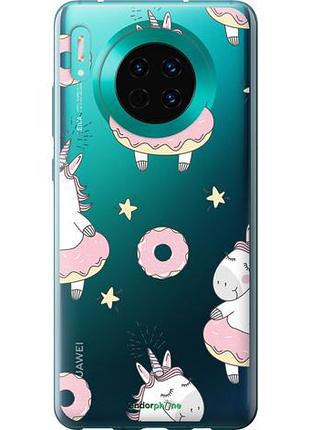 Чехол на huawei mate 30 единорожки "4659u-1773-10746"