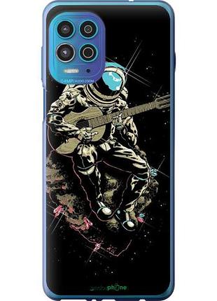 Чехол на motorola edge s космонавт с гиратой "4138u-2860-10746"