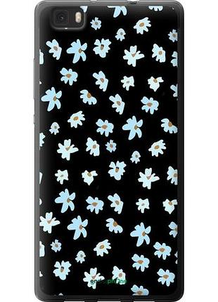 Чехол на huawei ascend p8 lite цветочный "4900u-126-10746"