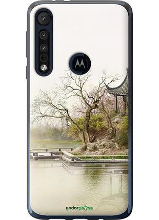 Чехол на motorola one macro японский пейзаж "776u-1812-10746"