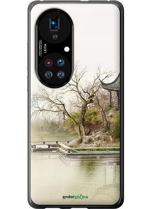 Чехол на huawei p50 японский пейзаж "776u-2292-10746"