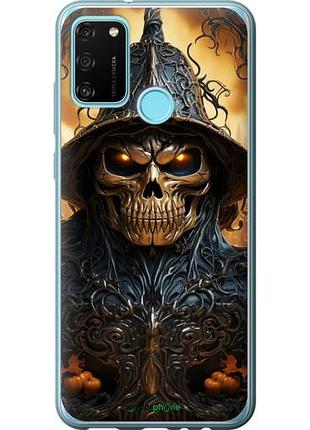 Чехол на huawei honor 9a череп 2 "5652u-1900-10746"