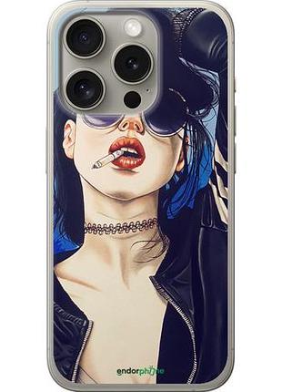 Чехол на iphone 15 pro девушка на стиле "4151u-3096-10746"