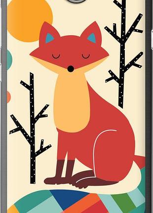Чехол на huawei y5 ii rainbow fox "4010u-496-10746"