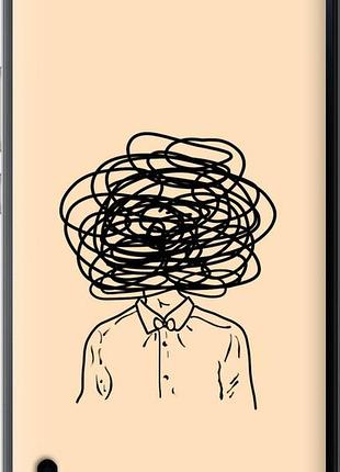 Чехол на huawei honor 6 plus мысли "4568u-179-10746"