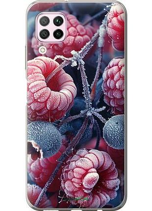 Чехол на huawei nova 6se морозные ягоды "6033u-1823-10746"