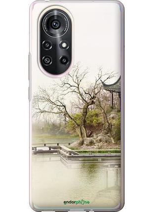 Чехол на huawei nova 8 pro японский пейзаж "776u-2246-10746"