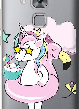 Чехол на huawei nova plus crown unicorn "4660u-961-10746"