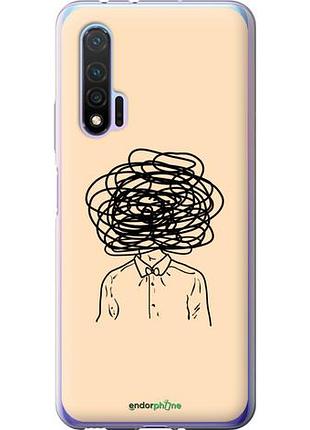 Чехол на huawei nova 6 мысли "4568u-1821-10746"