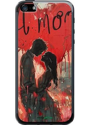 Чехол на iphone 5 amore "6047u-18-10746"