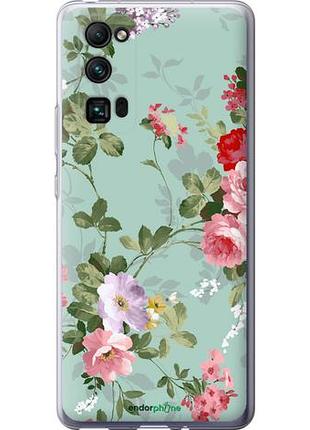 Чехол на huawei honor 30 pro цветочные обои 2 "862u-1920-10746"