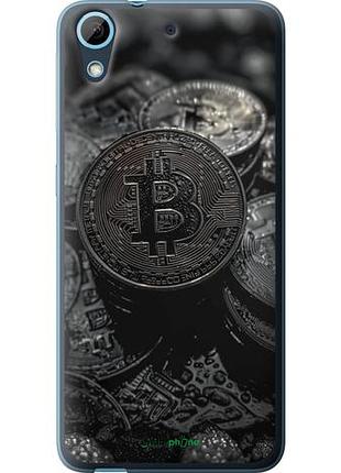 Чехол на htc desire 628 dual sim black bitcoin "6090u-949-10746"