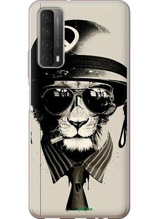 Чехол на huawei p smart 2021 tattoo soldier "4165u-2100-10746"