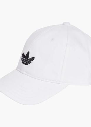 Кепка чоловіча adidas adicolor classic trefoil baseball white jc6025