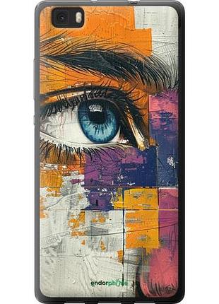 Чехол на huawei ascend p8 lite цветная фреска "6032u-126-10746"