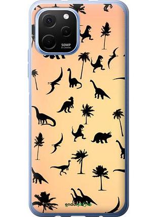 Чехол на huawei nova y61 динозаврики 1 "4772u-2983-10746"