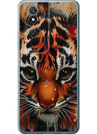 Чехол на huawei honor play 50 plus mini tiger "6052u-3399-10746"