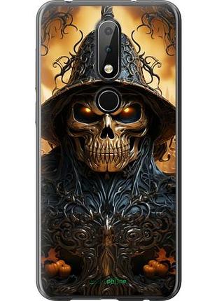 Чохол на nokia 6.1 plus череп 2 "5652u-1539-10746"