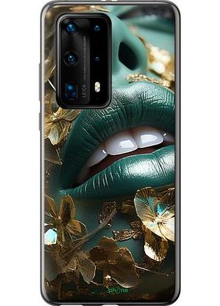 Чехол на huawei p40 pro plus губы 2 "5667u-1917-10746"