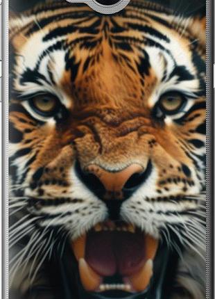 Чехол на huawei y5 2017 тигровое величие "6080u-992-10746"