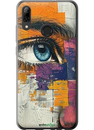 Чехол на huawei p smart 2019 цветная фреска "6032u-1634-10746"