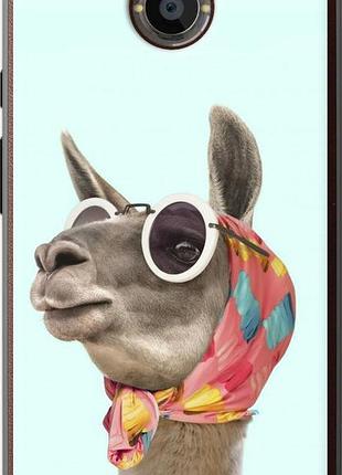 Чехол на motorola moto x2 модная лама "4479u-372-10746"