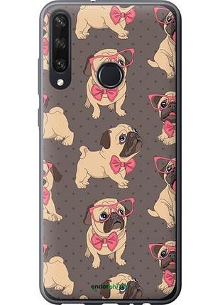 Чехол на huawei y6p мопсики 2 "4362u-1952-10746"