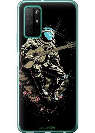 Чехол на huawei honor 30s космонавт с гиратой "4138u-1897-10746"