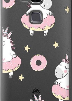 Чехол на huawei ascend mate 7 единорожки "4659u-140-10746"
