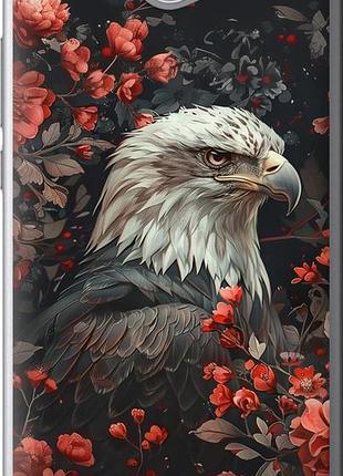Чехол на huawei y7 2017 цветочный страж "6102u-1019-10746"