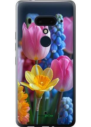 Чохол на htc u12 plus весняні квіти "6058u-1712-10746"