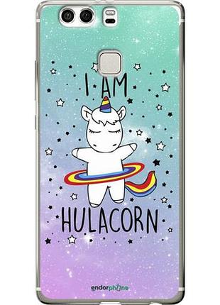 Чехол на huawei p9 plus i'm hulacorn "3976u-300-10746"