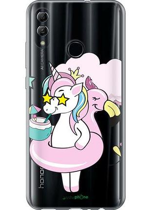 Чехол на huawei honor 10 lite crown unicorn "4660u-1618-10746"