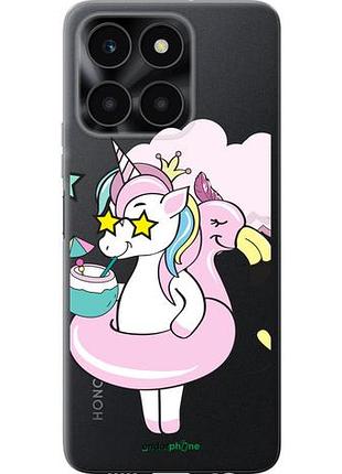 Чехол на huawei honor x6a crown unicorn "4660u-3340-10746"