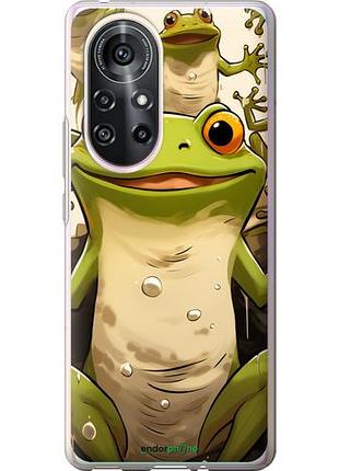 Чехол на huawei nova 8 pro веселая жаба "5658u-2246-10746"
